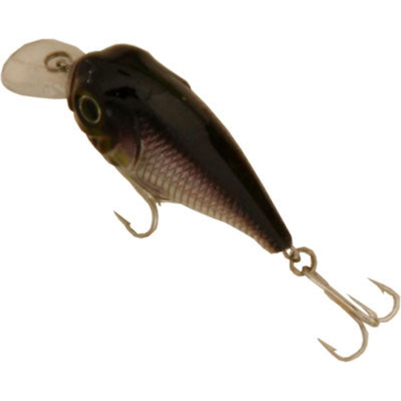 Creme Pond Favorites Shallow Crank 2 1/8" Black/Purple