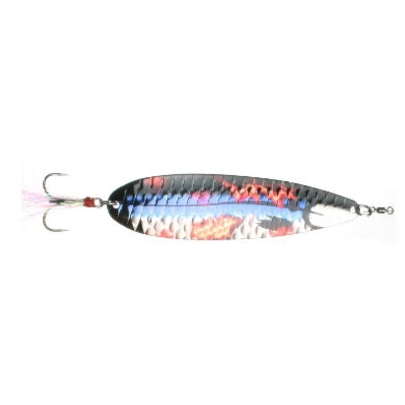 Nichols 6in Ben Parker Mini Magnum Flutter Spoon Lavender Shad 2.5oz