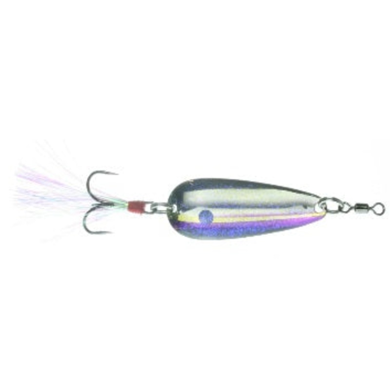 Nichols Mojo Flutter Spoon Purple Threadfin 1/2oz