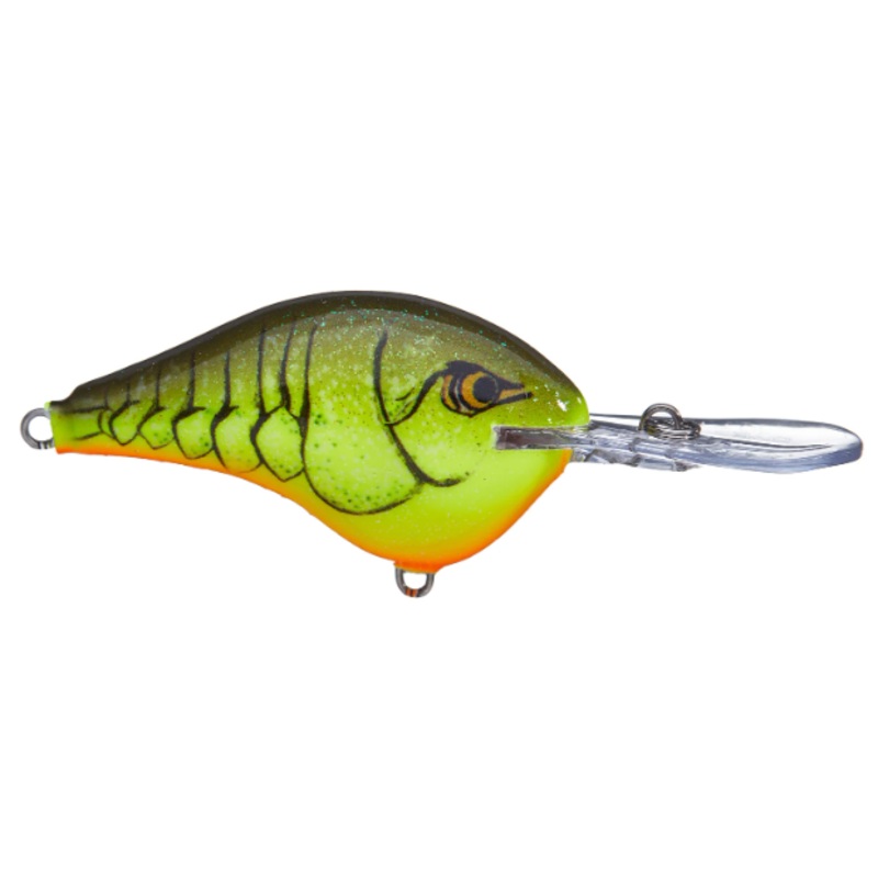 Rapala DT Series 10' 3/5oz 2.25in Chartreuse Rootbeer Crawdad
