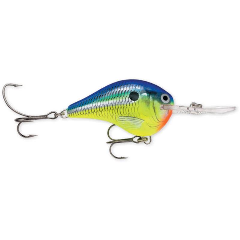 Rapala DT Series 10' 3/5oz 2.25in Parrot