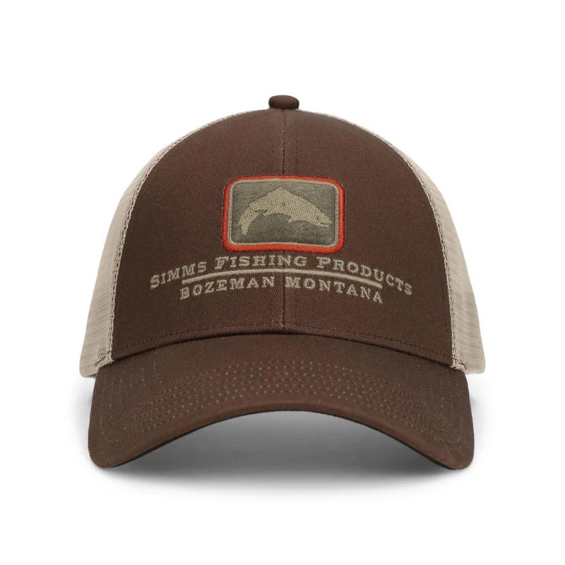 Simms Trout Icon Trucker Hat - Kona