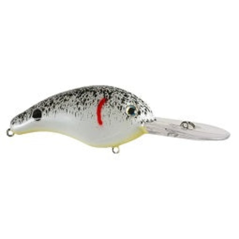 Strike King Series 3XD - 7/16oz 10+ Pearl Black Splatterback