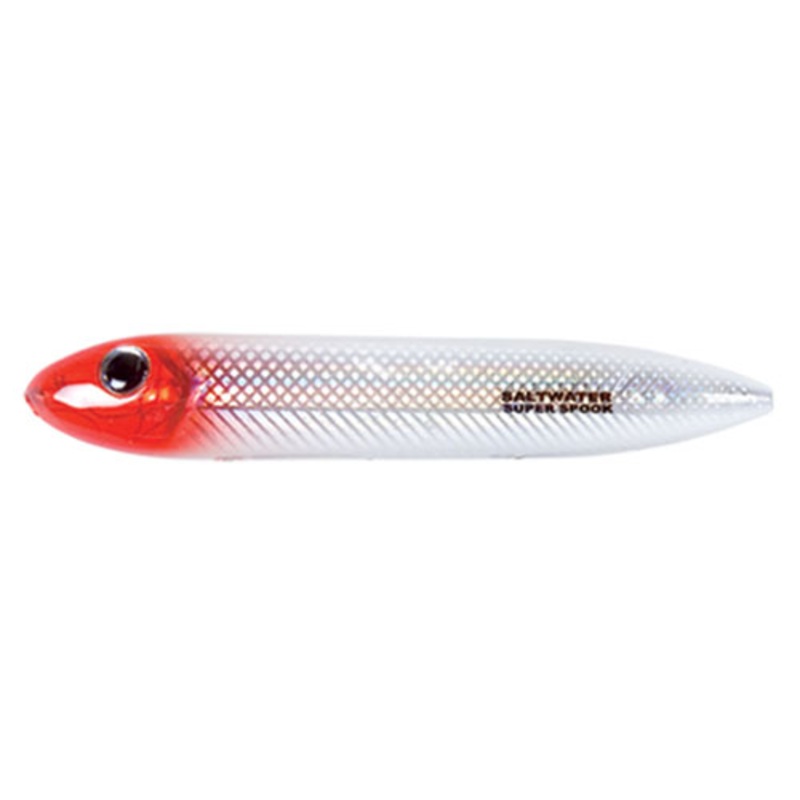 Heddon Preminum Super Spook Jr 1/2 Red Head