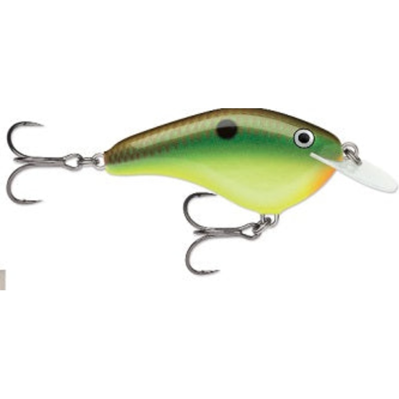 Rapala Ott Garage Slim 6' 1/2 2.75" Hot Copper Green Shad