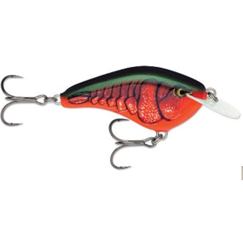 Rapala Ott Garage Slim 6' 1/2 2.75" Red Crawdad