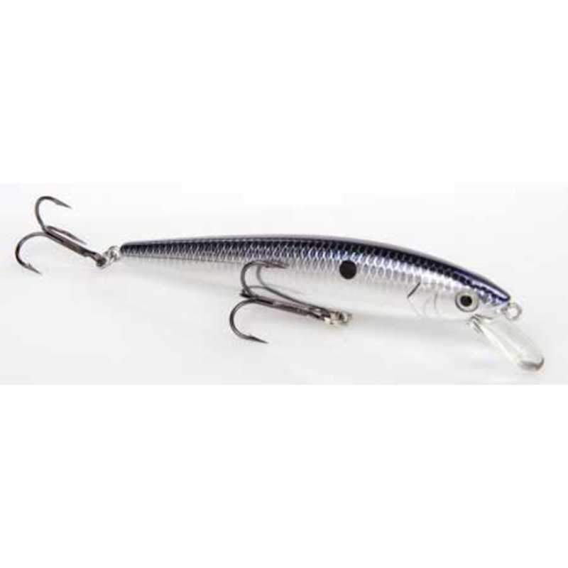 Strike King KVD Jerkbait 2 Hook 4.5" Chrome Blue