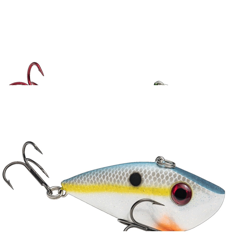 Strike King Red Eye Shad 3/8oz Smokey Chrome Blue