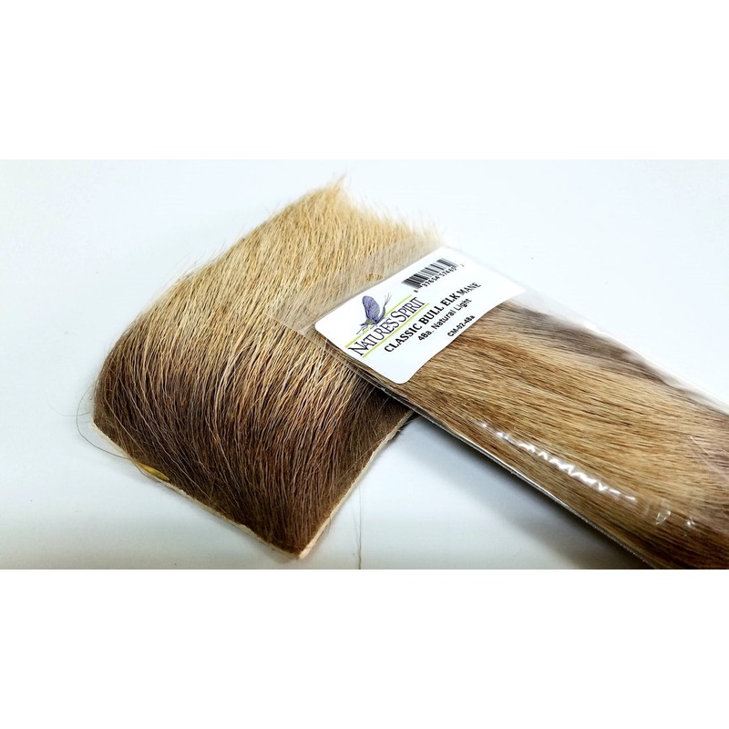 Classic Bull Elk Mane 3x4 Large Patch