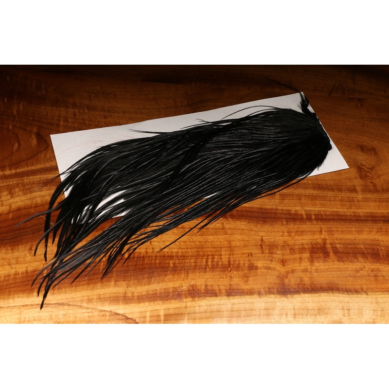 Dyed over White Saddle Patch - Black
