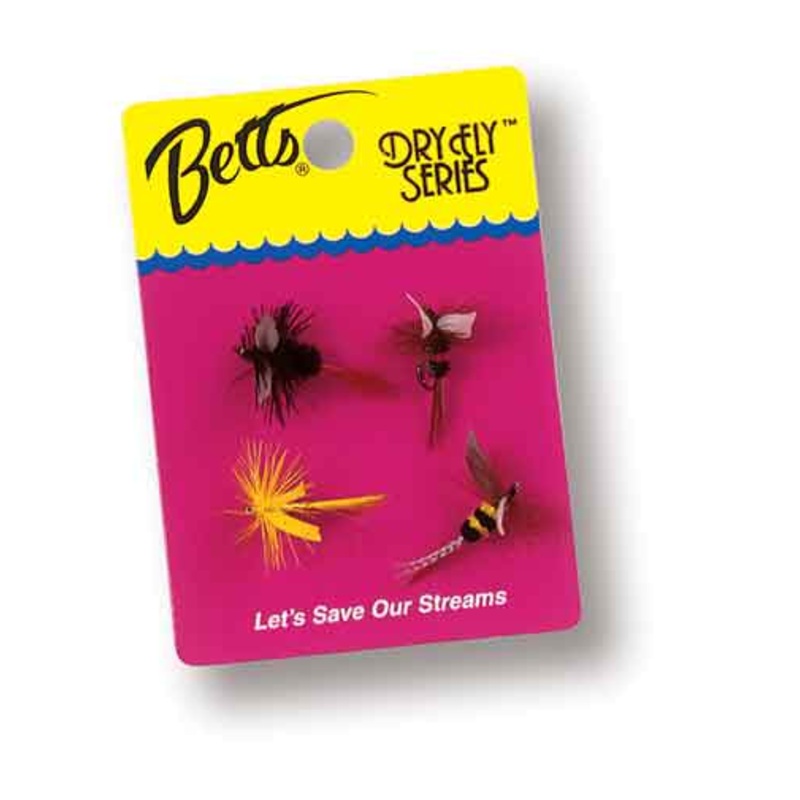 Betts Dry Fly Series 4ct Size 10