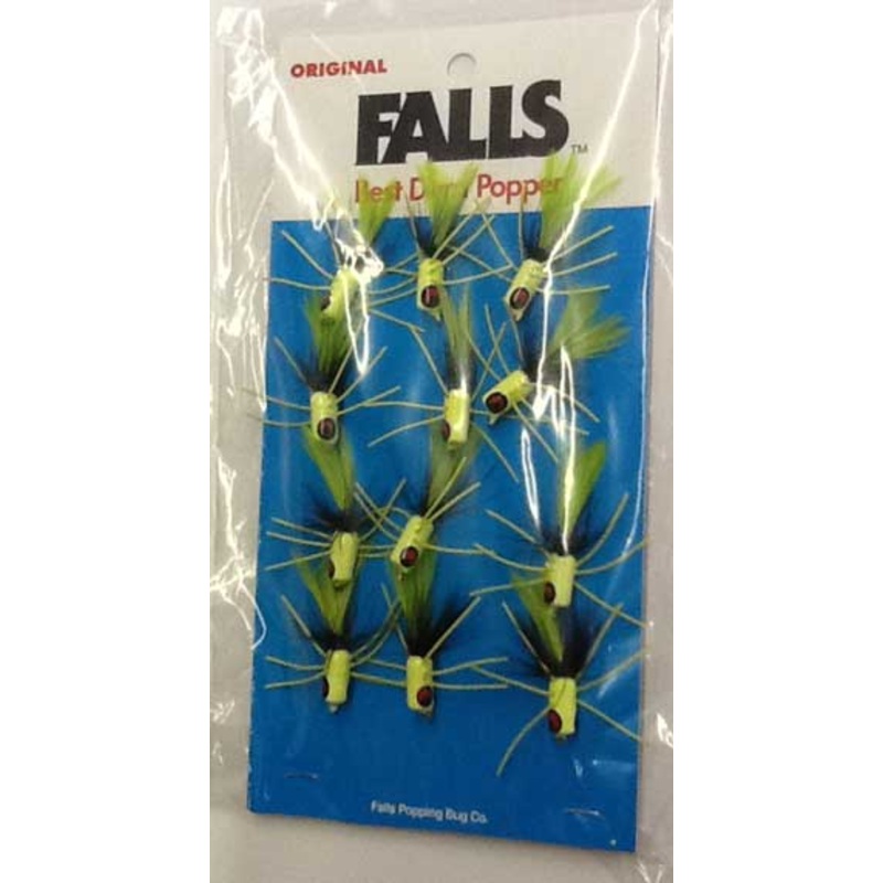 Betts Falls Fly Chartreuse/Black Size 6 12/card