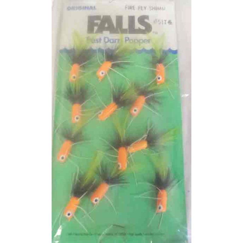 Betts Falls Fly Fluorescent Orange Size 10