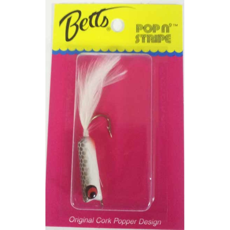 Betts Pop N Stripe White/Black