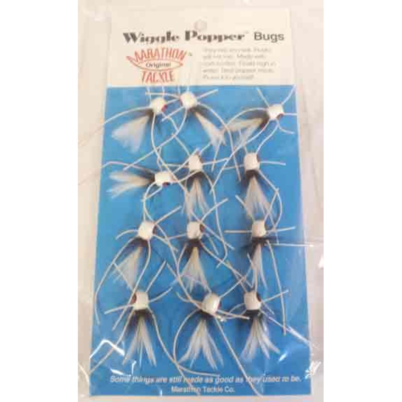 Betts Wiggle Popper White/Black/White Size 10 12/card