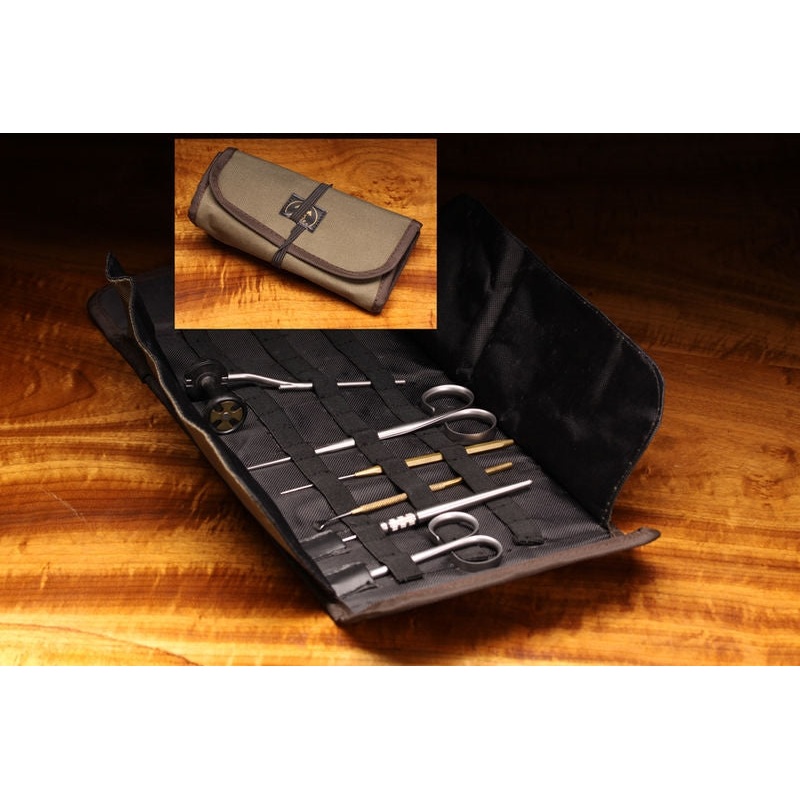 Hareline Roll Up Tying Tool Pouch