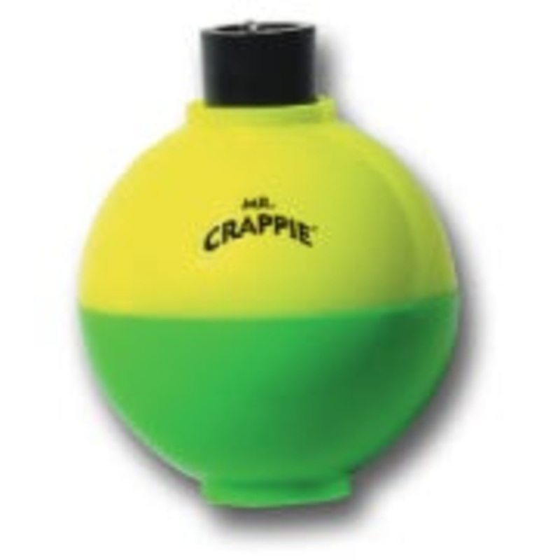 Betts Mr Crappie Rattlin Round 1.00in 3ct Yellow/Green