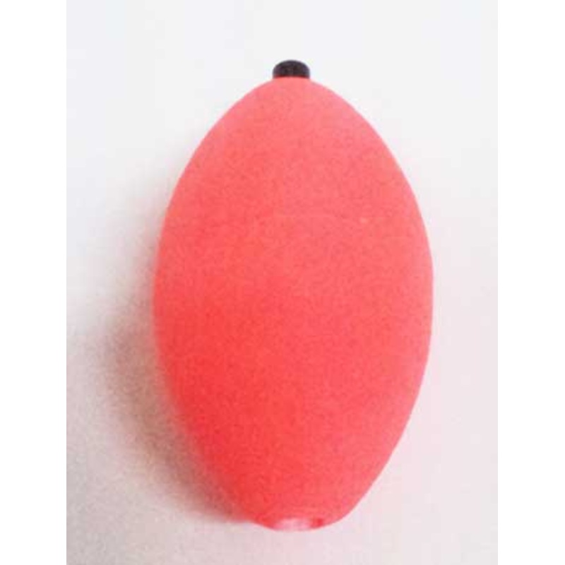 Betts Peg Foam Float Oval 2.50in 100ct Red