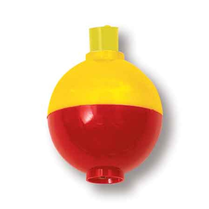 Betts Snap-On Floats Orange/Yellow 1.00in 50ct