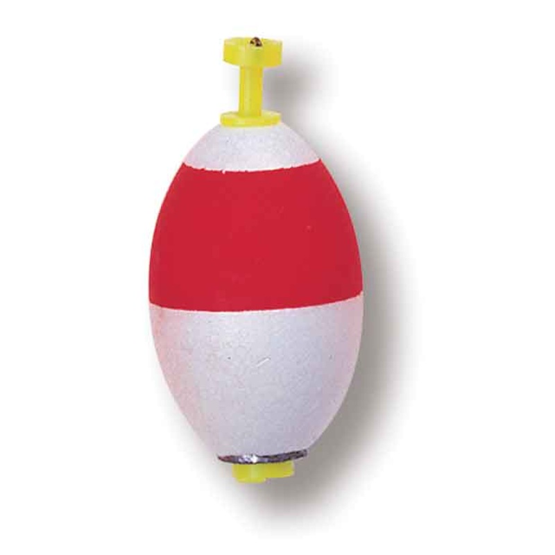 Betts Snap On Weighted Oval 1.50in 50ct Red/White