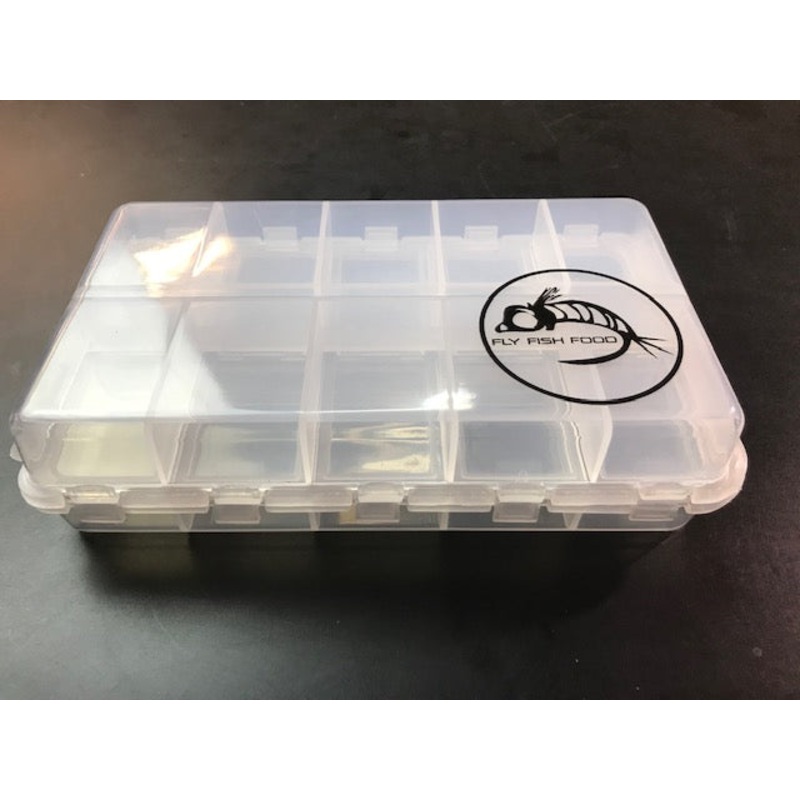 Fly Fish Food Twenty Compartment Clear Poly Fly Box