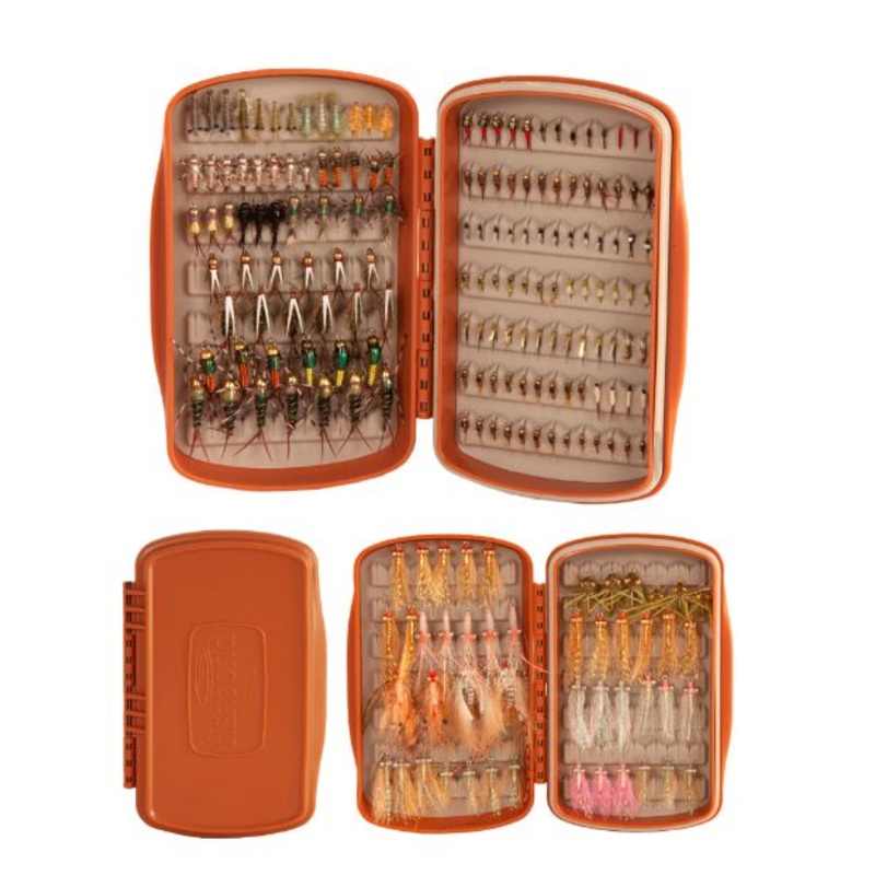 Tacky Pescador Fly Box - Small - Burnt Orange