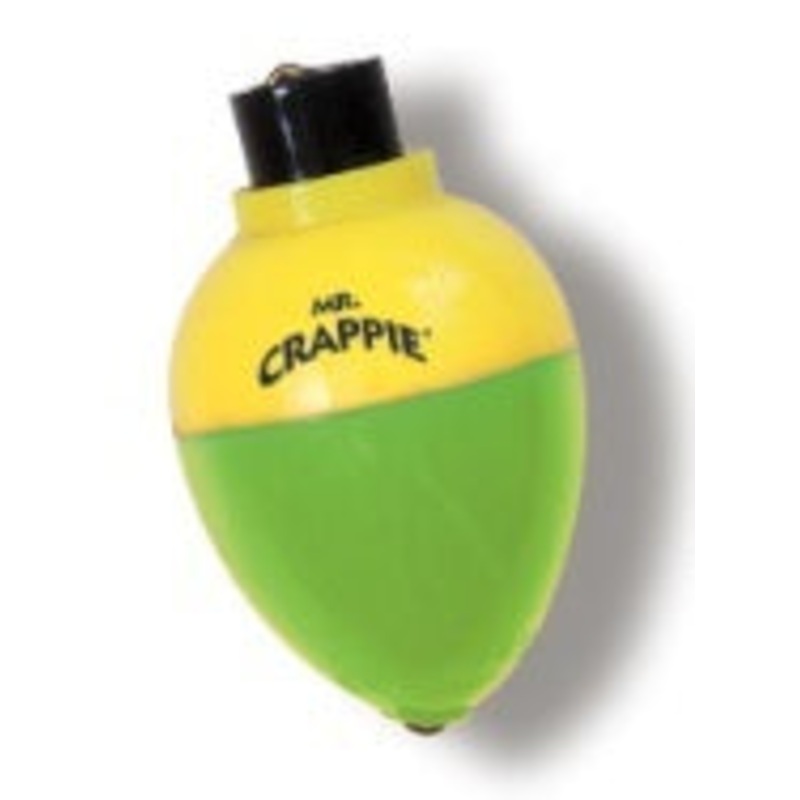 Betts Mr Crappie Rattlin Pear 7/8in 3ct Yellow/Green