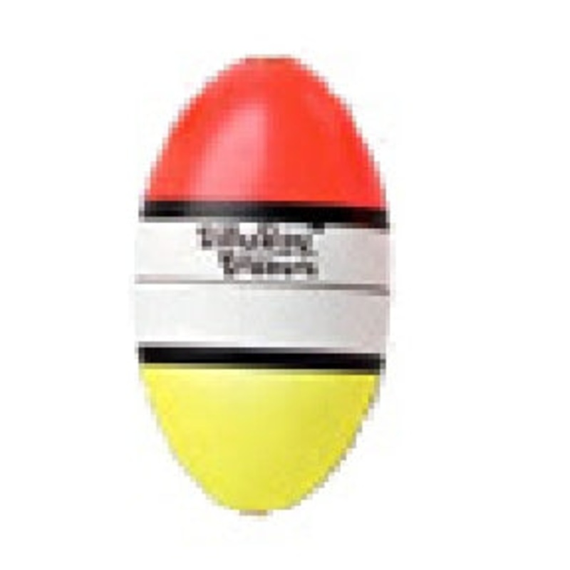 Betts Slip Float Oval Unweighted 4.00" Red/White/Chart