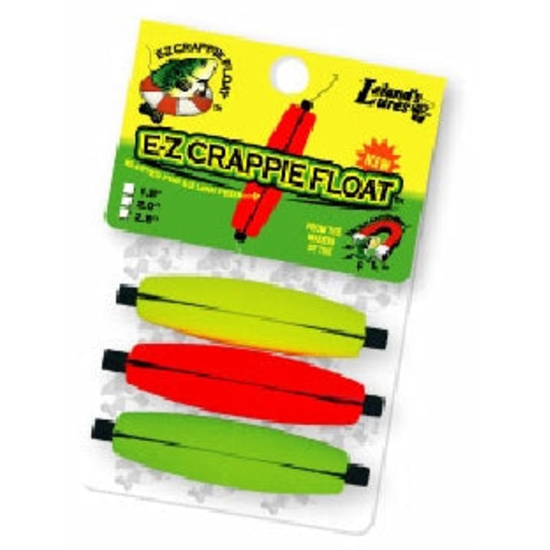 Leland E-Z Crappie Floats 3ct 1.5"