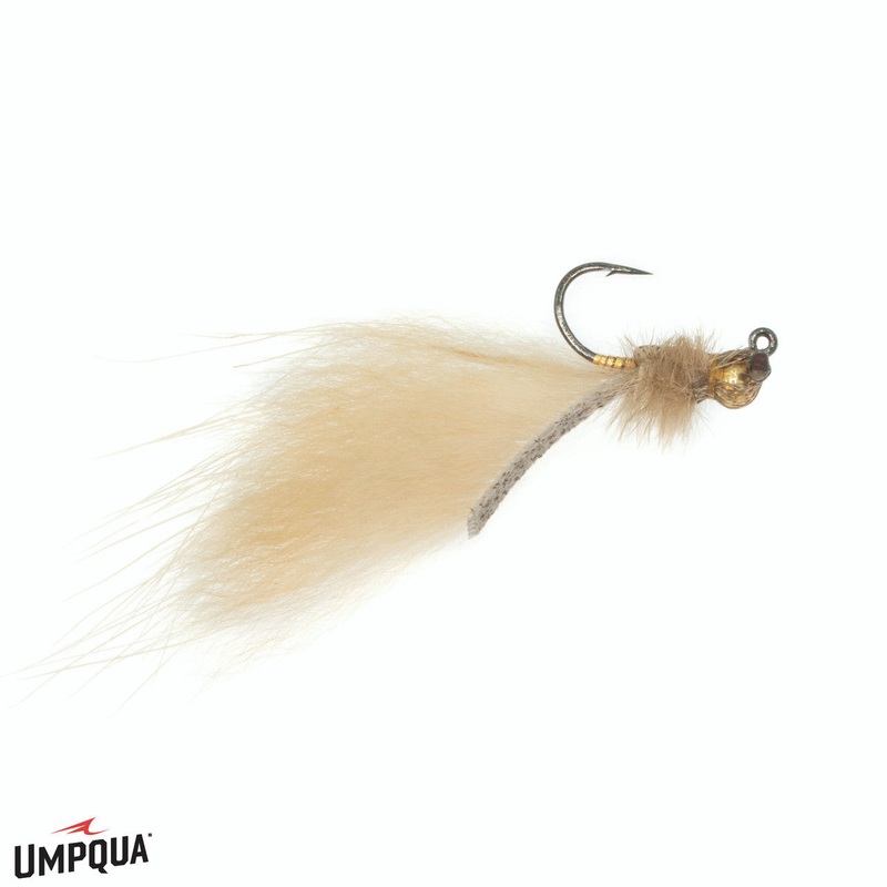Mini Leech Jig Damsel - Tan