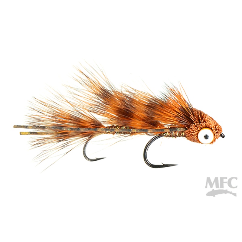 Galloup's Barred Micro Dungeon - Craw Orange #10