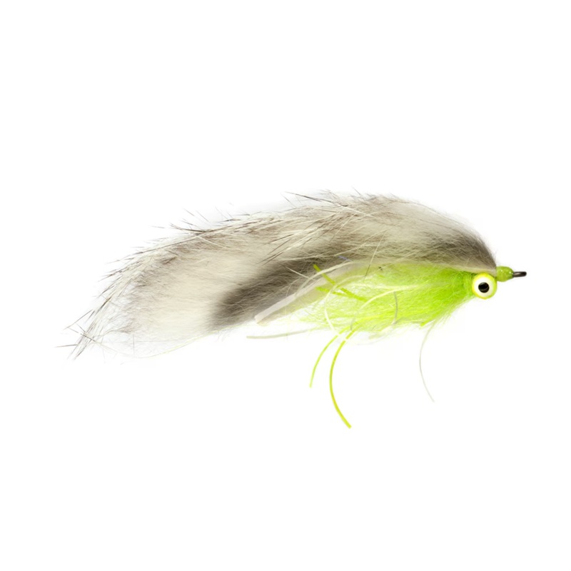 Moore's Hi-Lo - Chartreuse & White - Tungsten