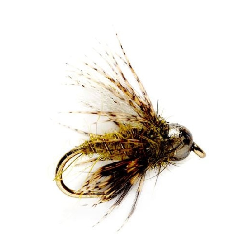Soft Hackle Caddis Pupa - Tungsten Bead Head