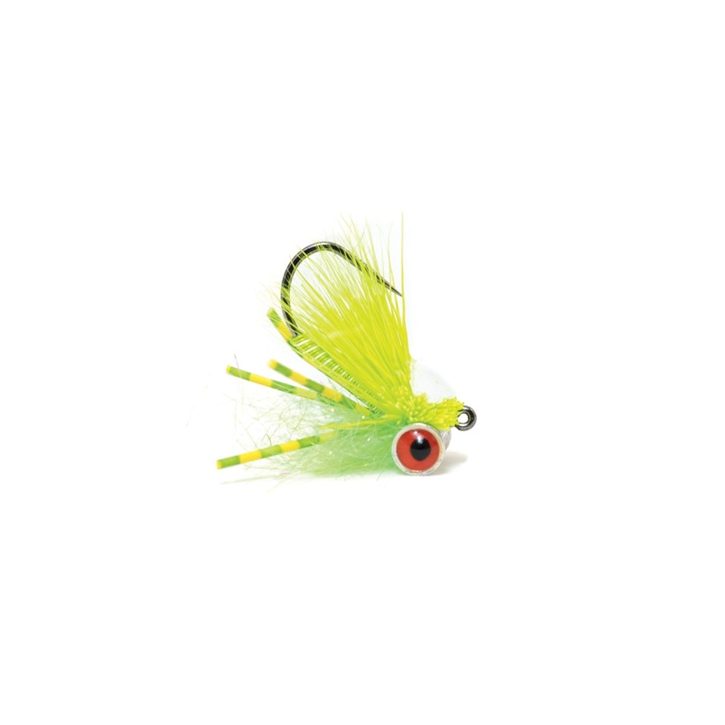 Bluegill Mini Slider White/Chartreuse