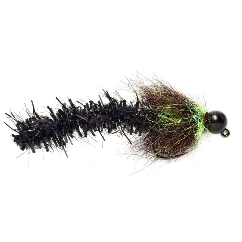 Roly's Poly Leech - Black - Barbless