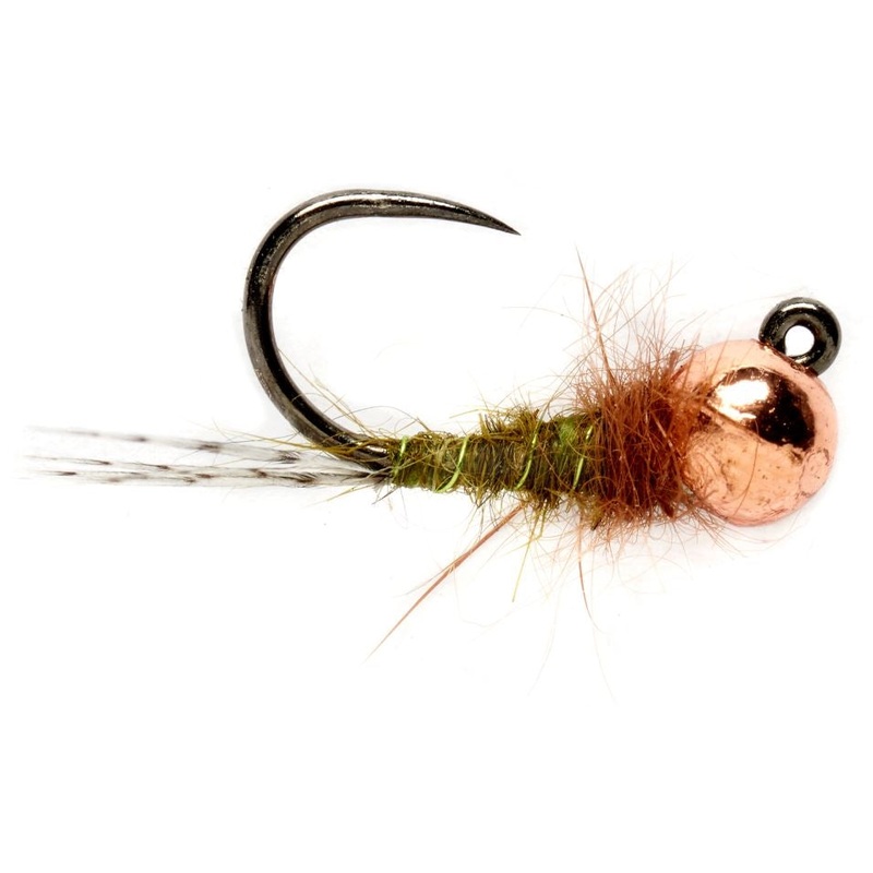 Roza's Olive Nymph - Barbless