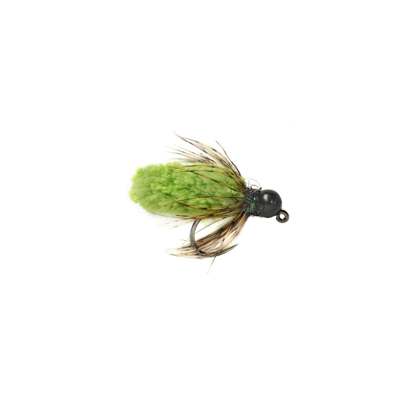 Tungsten Bomb Mop Fly Chartreuse - 14