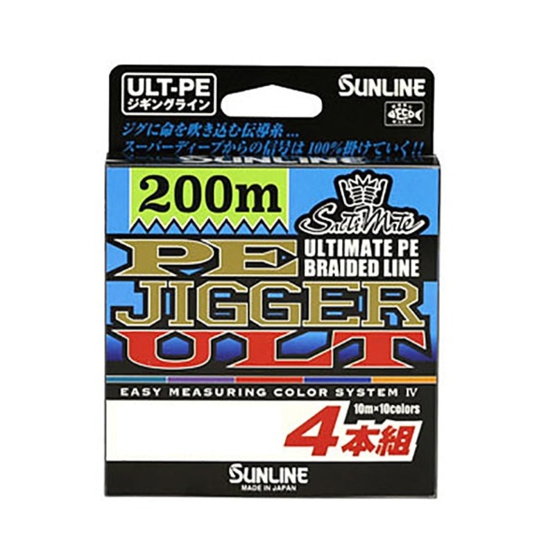 Sunline PE Jigger ULT X4 200m #1.7
