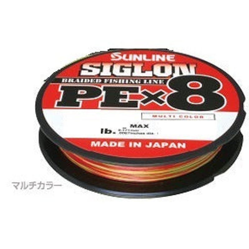 Sunline Siglon PE X8 200m Multi Color #1 16lb