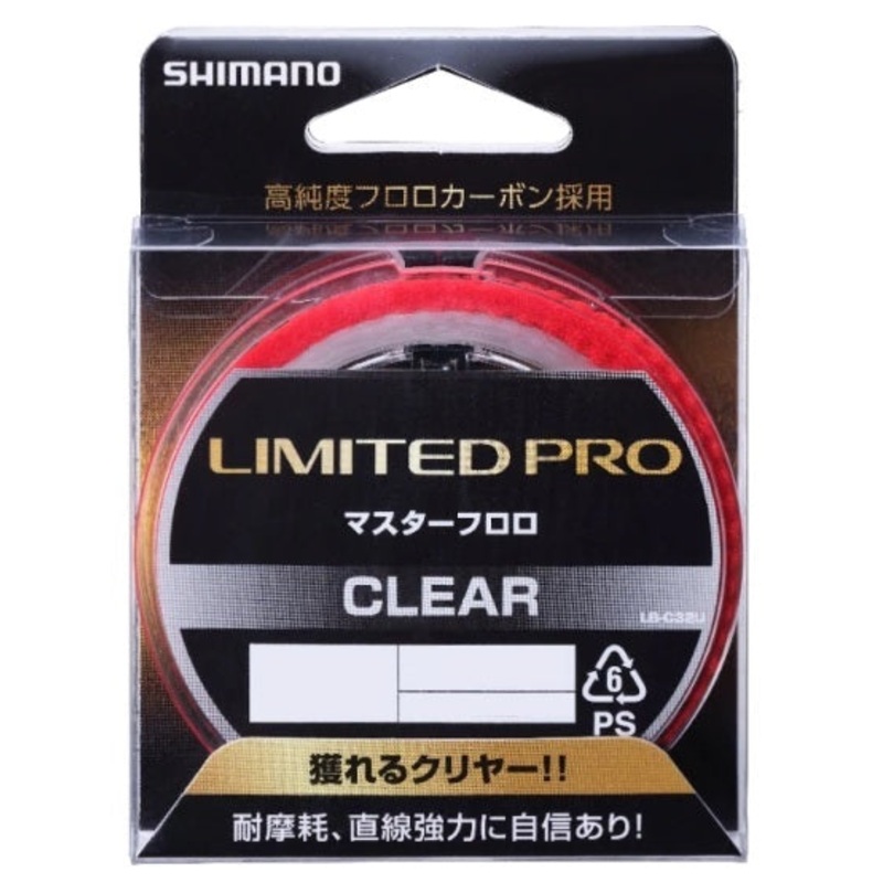 Shimano Limited Pro Master Fluoro Leader Clear 40m #4
