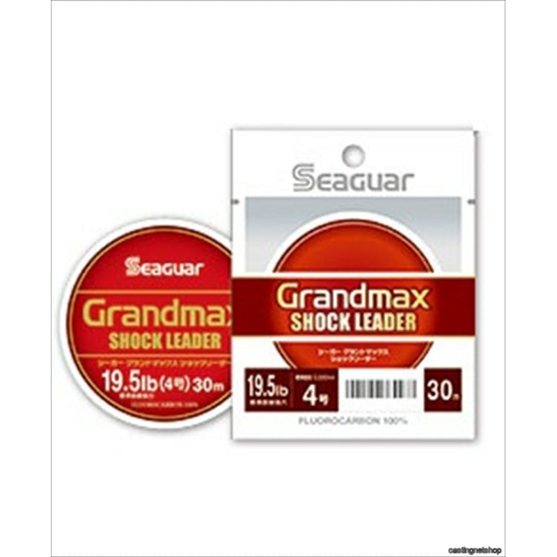 Kureha Seaguar Grand Max Shock Leader 30m 19.5lb #4