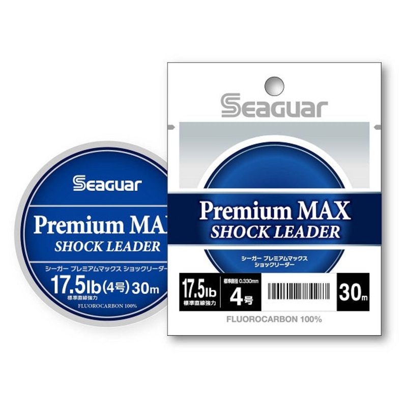 Kureha Seaguar Premium Max Shock Leader 30m 11.5lb #2.5