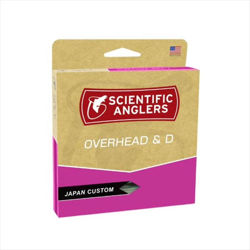 Tiemco Scientific Anglers Over Head & D Single WF4F Green / Ivory