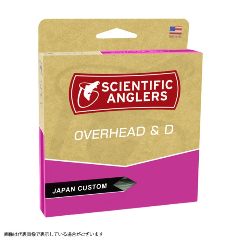 Tiemco Scientific Anglers Over Head & D Single WF4F Ivory / Sunrise