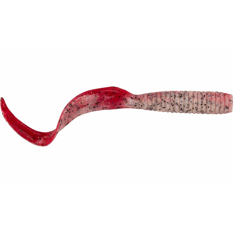 Berkley Gulp! Saltwater Grub - 6 in. - Red Belly Shrimp