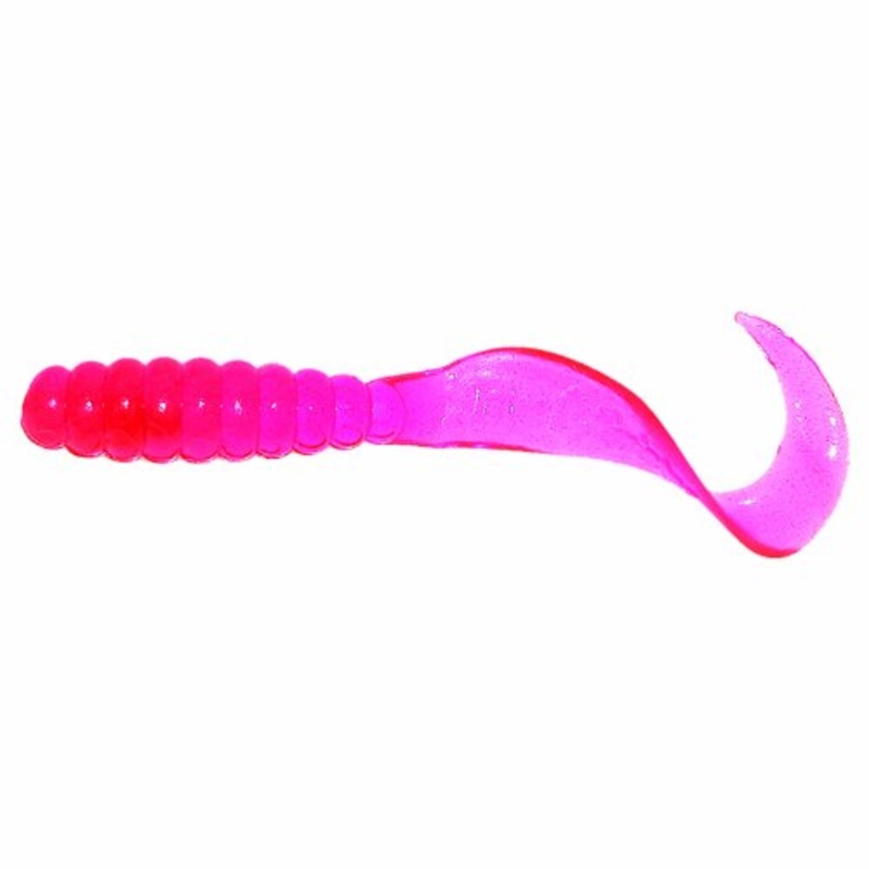 Mister Twister Meeny Soft Bait, Pink