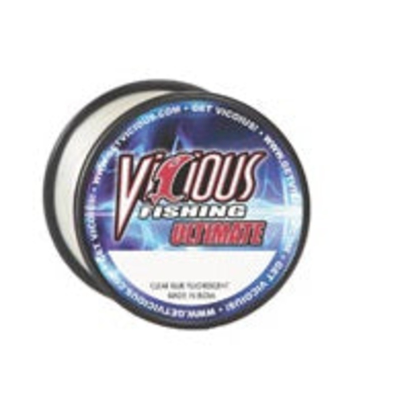 Vicious Ultimate Clear/Blue Mono 1/4lb 17lb
