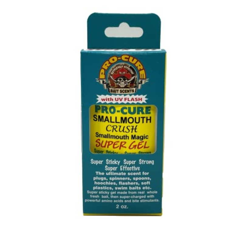 Pro-Cure Smallmouth Crush Smallmouth Magic, 2oz, Red