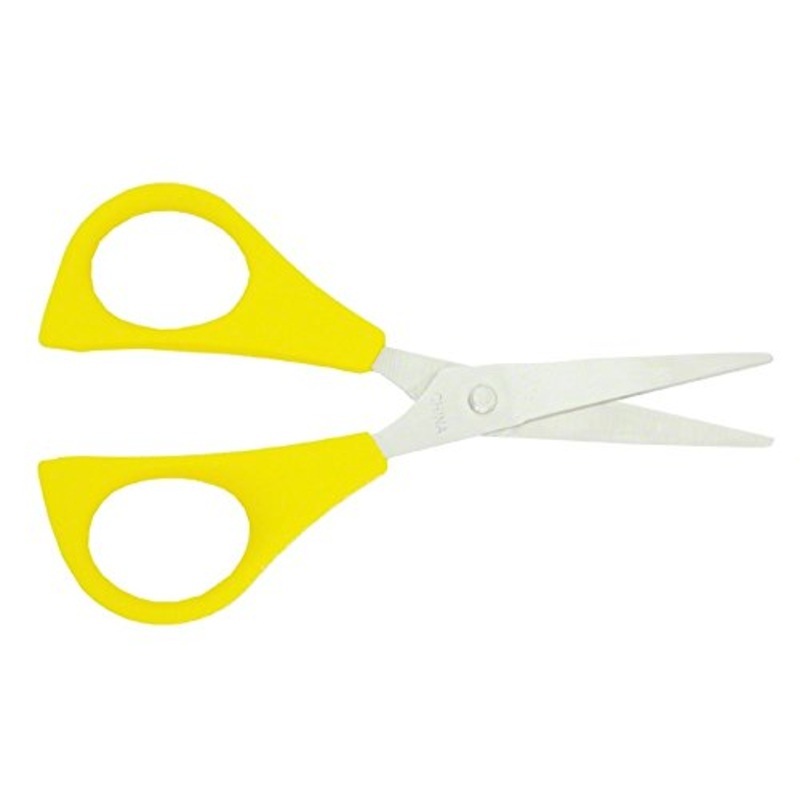 Braid Scissors 4 Stainless Serrated Blades  Rubber Handles