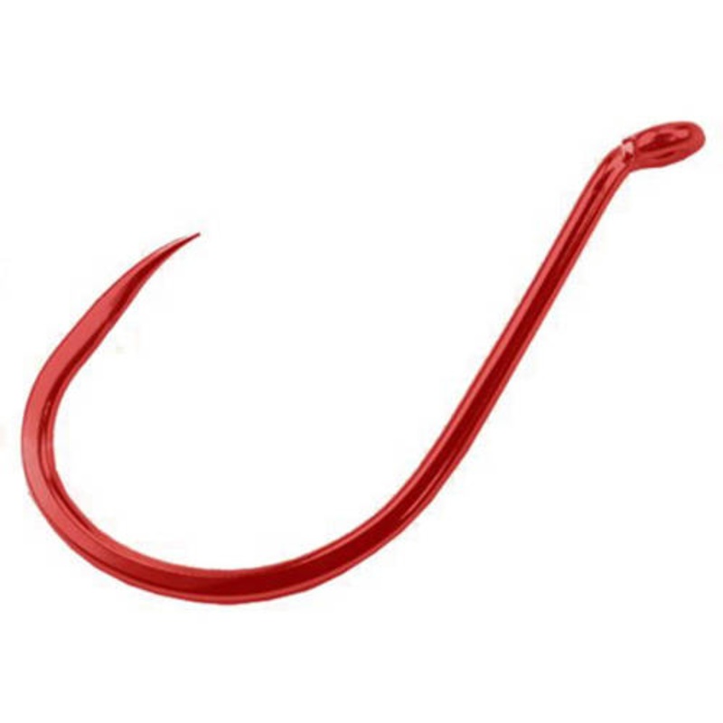Gamakatsu Barbless Octopus Hook - #3/0 - 25 Pack - Red
